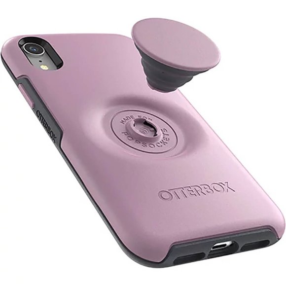 IPHXRSYMPOPM Otter + Pop Symmetry Series for iPhone XR - Mauve Pink
